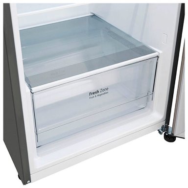 REFRIGERADOR TOP FREEZER LG VT32BPP 315L NO FROST PLATA - 8