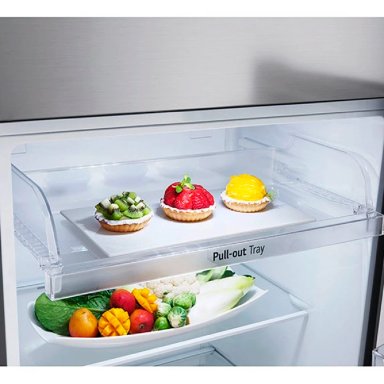REFRIGERADOR LG TOP FREEZER NO FROST 334 L SMART INVERTER COMPRESSOR VT34WPP MOTOR - 6