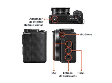 CAMARA SONY DIGITAL ZV-E10L E38 - 2
