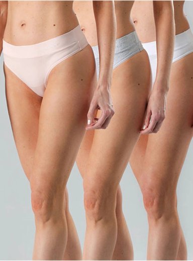 3 PACK CULOTTE MUJER FLORES 25005 - 1