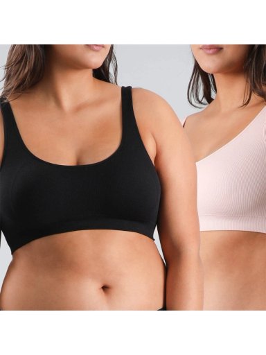 PACK 2 PETOS FLORES SEAMLESS BASIC 25070 - 1