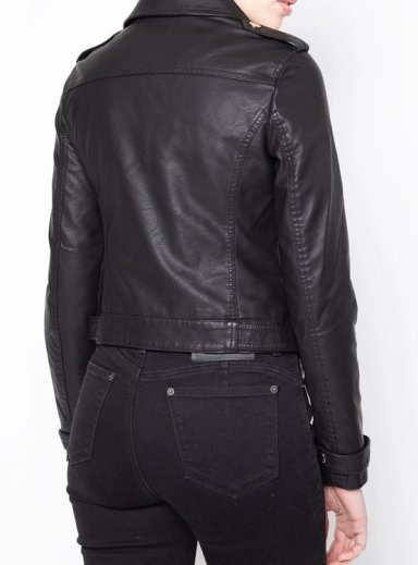 CHAQUETA ECOCUERO MUJER ELLUS - 3