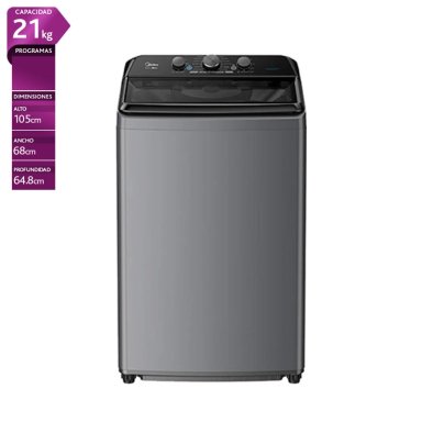 LAVADORA CARGA SUPERIOR MIDEA MA500W210 21KG GRIS - 1