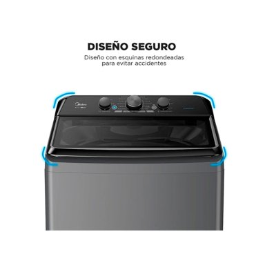 LAVADORA CARGA SUPERIOR MIDEA MA500W210 21KG GRIS - 6