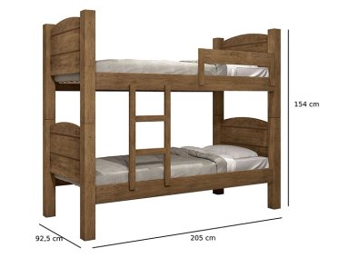 CAMAROTE BE DESIGN LILIANE 1 PLAZA CEDRO CAFÉ - 2