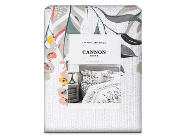 JUEGO DE SÁBANAS CANNON RAINFOREST 1.5 PLAZAS 200 HILOS AGUA ESTAMPADO - 4