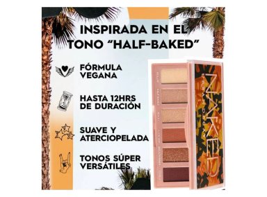 PALETA SOMBRA DE OJOS URBAN DECAY NAKED MINI HALF BAKED 6 X 1.3 GR - 3