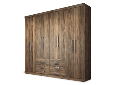 CLOSET ALTAVISION MASTER DEMOLICION 8 PUERTAS 6 CAJONES CAFÉ - 1