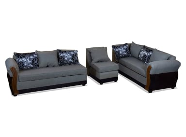 SOFA SECCIONAL DERECHO ELEGANT DETAIL GIRONA TELA PU 7C - 2