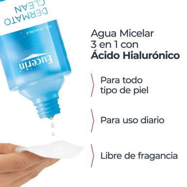 LIMPIADOR FACIAL EUCERIN LOCION MICELAR DERMATOCLEAN 400 ML - 6