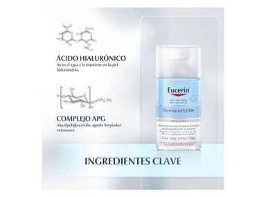 DESMAQUILLANTE BIFÁSICO DE OJOS EUCERIN DERMATOCLEAN 125 ML - 4