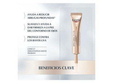 CONTORNO DE OJOS EUCERIN HYALURON FILLER + ELASTICITY EYES 15 ML - 3