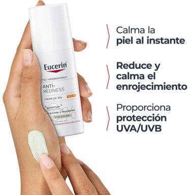 CREMA FACIAL EUCERIN HIDRATANTEANTIENROJECIMIENTO SPF 25 50 ML - 3