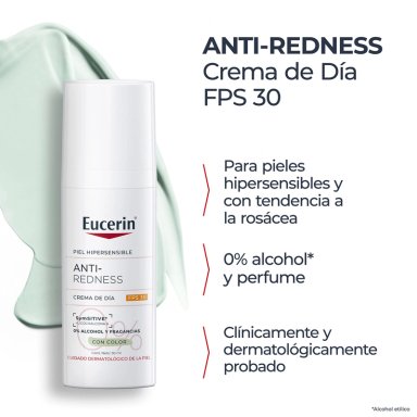 CREMA FACIAL EUCERIN HIDRATANTEANTIENROJECIMIENTO SPF 25 50 ML - 6