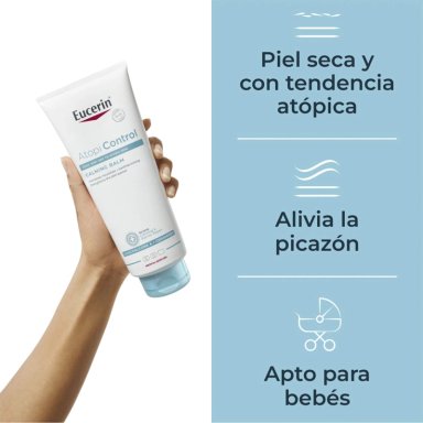 BALSAMO HIDRATANTE CORPORAL EUCERIN  TEXTURA LIGERA ATOPI CONTROL 400 ML - 3