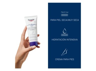 CREMA CORPORAL EUCERIN HIDRATANTE REPARADORA PIES 0.1 UREA 100 ML - 5