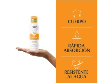 PROTECTOR SOLAR CORPORAL EUCERIN SUN BODY SPRAY SENSITIVE PROTECT TOQUE SECO SPF 50 200 ML - 4