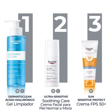 CREMA FACIAL EUCERIN HIDRATANTE FLUIDA ULTRASENSITIVE 50 ML - 9