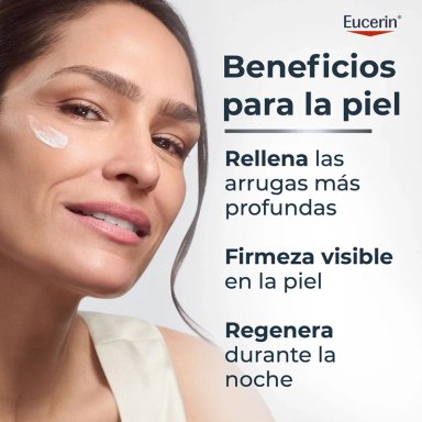 CREMA EUCERIN GEL ANTIEDAD NOCHE HYALURON FILLER PIEL SECA 50 ML - 3