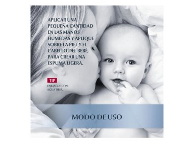 LIMPIADOR 2 EN 1 EUCERIN BABY BAÑO Y SHAMPOO 400 ML - 3