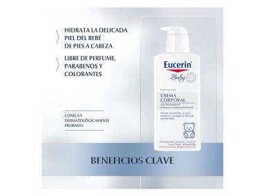 LOCIÓN EUCERIN BABY 400 ML - 2