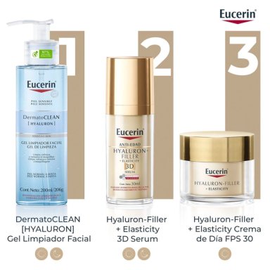 SERUM EUCERIN ANTIEDAD HYALURON FILLER + ELASTICITY 3D 30 ML - 6