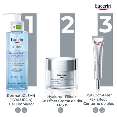 CONTORNO DE OJOS EUCERIN ANTIEDAD HYALURON FILLER SPF 15 15 ML - 9