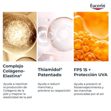 CREMA FACIAL EUCERIN HIDRATANTE DÍA HYALURON FILLER ELASTICITY SPF 15 50 ML - 3