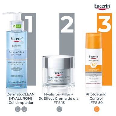 CREMA FACIAL EUCERIN HIDRATANTE DÍA HYALURON FILLER SPF 30 50 ML - 9