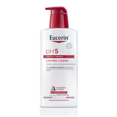 LOCION CORPORAL EUCERIN HIDRATANTE ULTRALIGERA PH5 BOMBA 400 ML - 1
