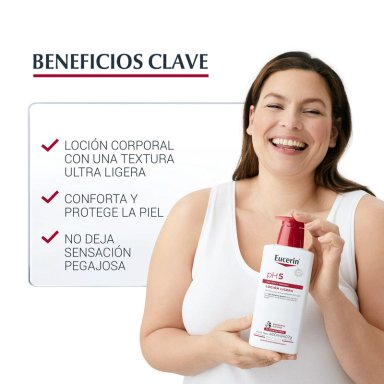 LOCION CORPORAL EUCERIN HIDRATANTE ULTRALIGERA PH5 BOMBA 400 ML - 3