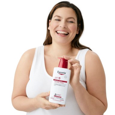 LOCION CORPORAL EUCERIN HIDRATANTE ULTRALIGERA PH5 BOMBA 400 ML - 5