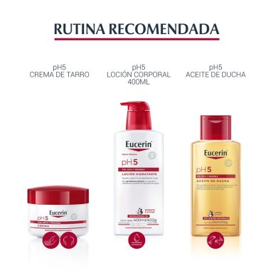 LOCION CORPORAL EUCERIN HIDRATANTE ULTRALIGERA PH5 BOMBA 400 ML - 6