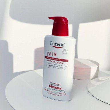 LOCION CORPORAL EUCERIN HIDRATANTE ULTRALIGERA PH5 BOMBA 400 ML - 7