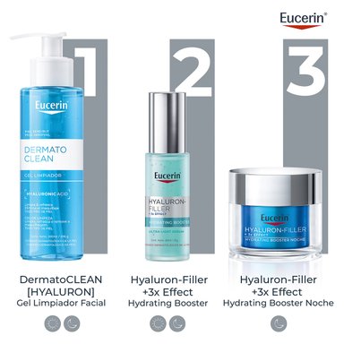 GEL EUCERIN ANTIEDAD HYALURON FILLER HYDRATING BOOSTER 30 ML - 9