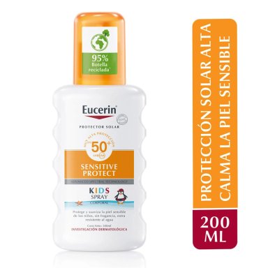 PROTECTOR SOLAR CORPORAL EUCERIN KIDS SPRAY SPF 50+ 200 ML - 2