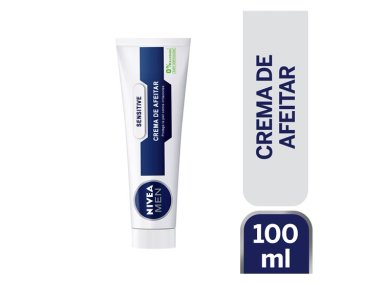 CREMA FACIAL NIVEA HIDRATANTE AFEITAR MEN SENSITIVE 100 ML - 1