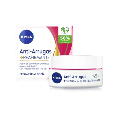 CREMA FACIAL NIVEA HIDRATANTE ANTIARRUGAS REAFIRMANTE 45 50 ML - 1
