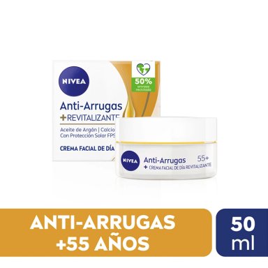 CREMA FACIAL NIVEA HIDRATANTE ANTIARRUGAS REVITALIZANTE 55 50 ML - 2