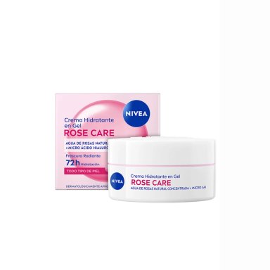CREMA FACIAL NIVEA GEL HIDRATANTE ROSE CARE 50 ML - 1