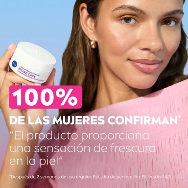 CREMA FACIAL NIVEA GEL HIDRATANTE ROSE CARE 50 ML - 6