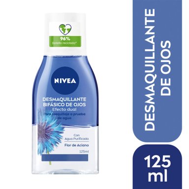 DESMAQUILLANTE OJOS NIVEA BIFÁSICO 125 ML - 2