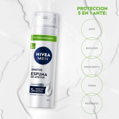 ESPUMA DE AFEITAR NIVEA MEN SENSITIVE 200 ML - 3