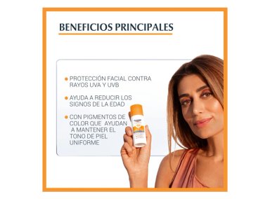 PROTECTOR SOLAR FACIAL EUCERIN SUN PHOTOAGING CONTROL TINTED TONO MEDIO SPF 50+ 50 ML - 3