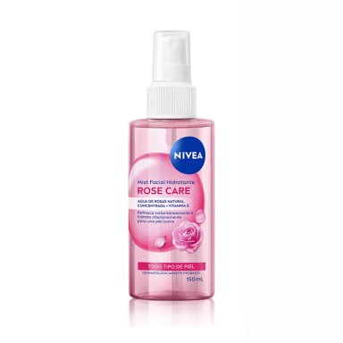 TRATAMIENTO FACIAL NIVEA HIDRATANTE MIST ROSE CARE 150 ML - 1