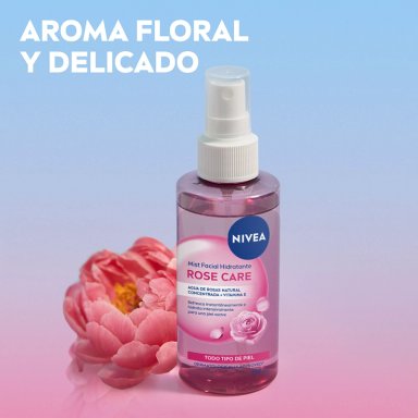 TRATAMIENTO FACIAL NIVEA HIDRATANTE MIST ROSE CARE 150 ML - 11