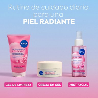 TRATAMIENTO FACIAL NIVEA HIDRATANTE MIST ROSE CARE 150 ML - 10
