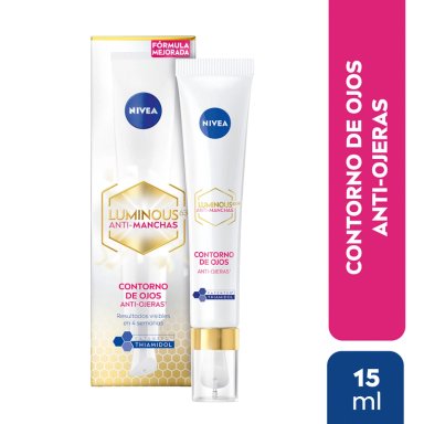 CONTORNO DE OJOS NIVEA ANTIOJERAS CELLULAR LUMINOUS 15 ML - 2