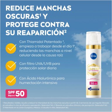 FLUIDO NIVEA ANTIMANCHAS CELLULAR LUMINOUS 40 ML - 6