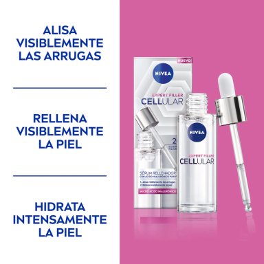 SÉRUM RELLENADOR NIVEA HYALURON CELLULAR FILLER 30 ML - 3